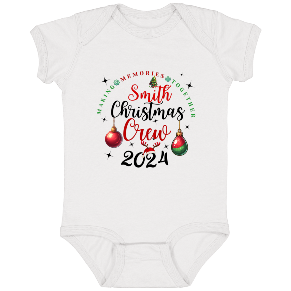 Christmas Crew Shirt Bodysuit