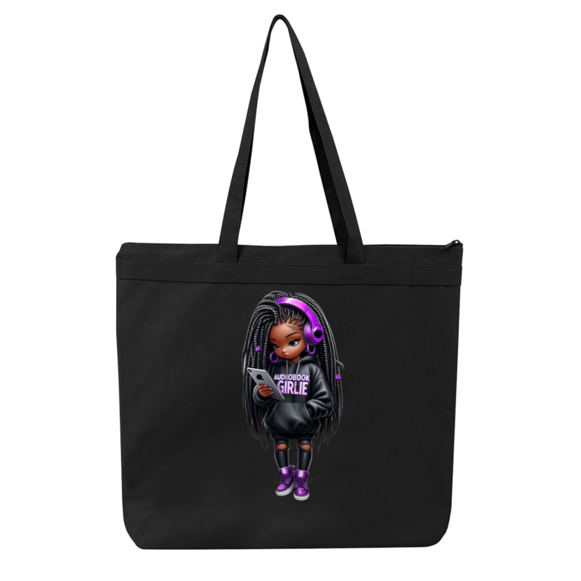 Book Baddie Large Tote